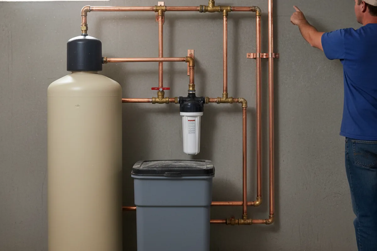 Whole-house water treatment system installed in Three Bridges